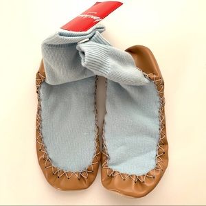 Hanna Andersson Blue Moccasins